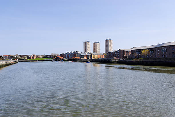 istock Three Tower Blocks. stock photo 104211013