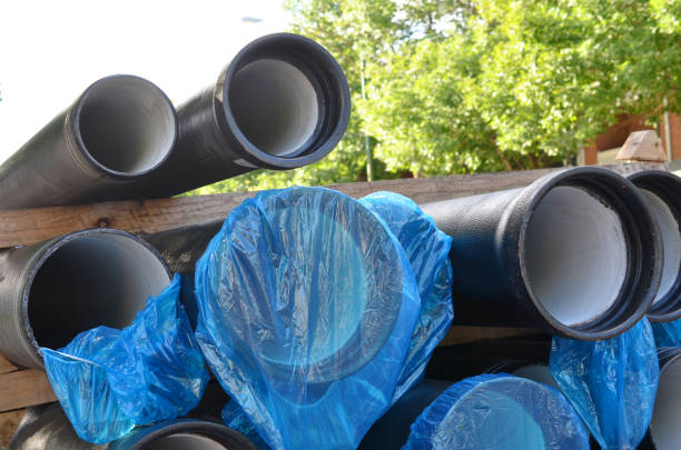 istock stacking of  water metal pipes 1042118682