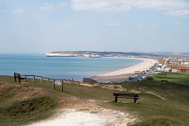 istock Seaford viewed from cliffs. East Sussex. England 104212063