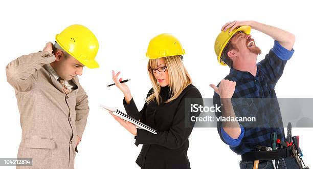 Negócios Pessoas - Fotografias de stock e mais imagens de Indústria de construção - Indústria de construção, Conflito, Raiva - Emoção negativa