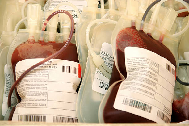 platelet concentratem, human blood stock photo