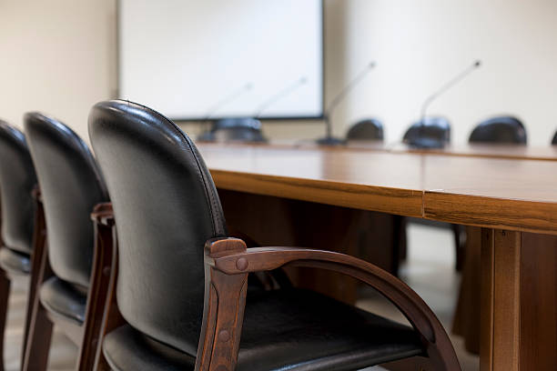 istock Office furniture for negotiations 104214939