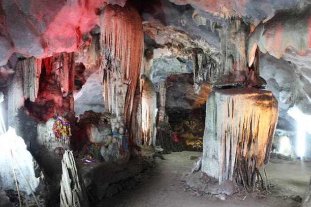 istock Stalagmites inside the caves, beautiful nature. 1042150252
