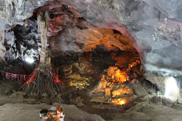 istock Stalagmites inside the caves, beautiful nature. 1042150560