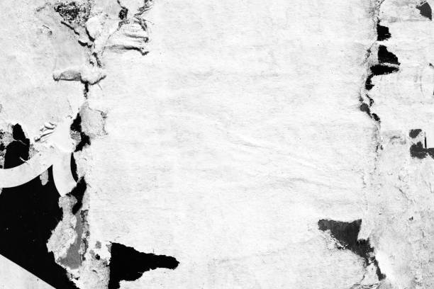 istock Blank white old ripped torn paper crumpled creased posters grunge textures backdrop backgrounds 1042152754