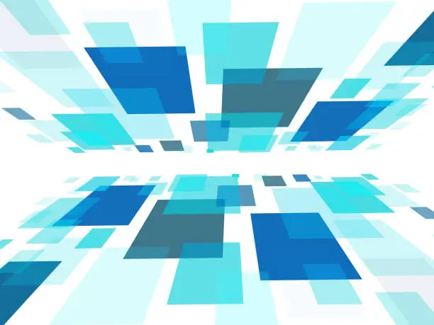 Vector illustration of blue background