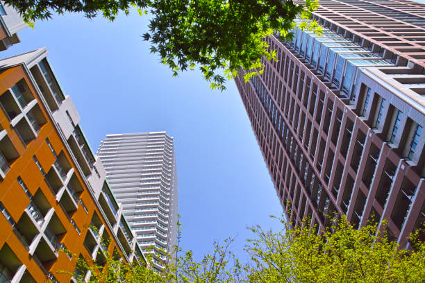 istock New green and high rise apartment 1042169036