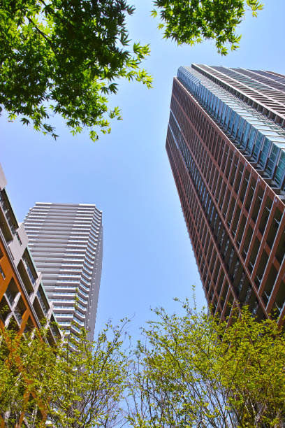 istock New green and high rise apartment 1042169092