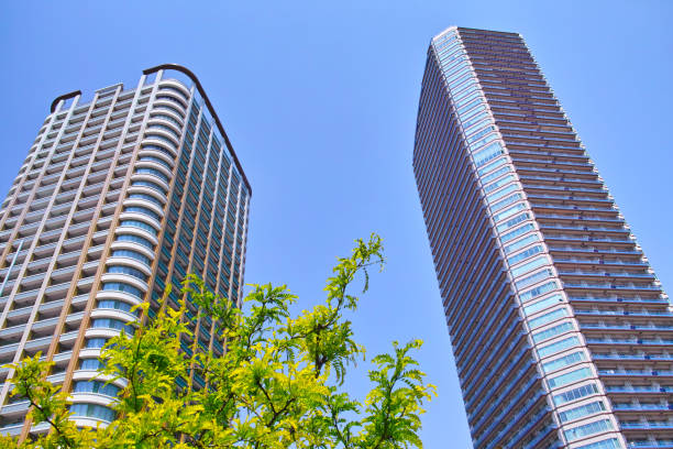 istock New green and high rise apartment 1042171840