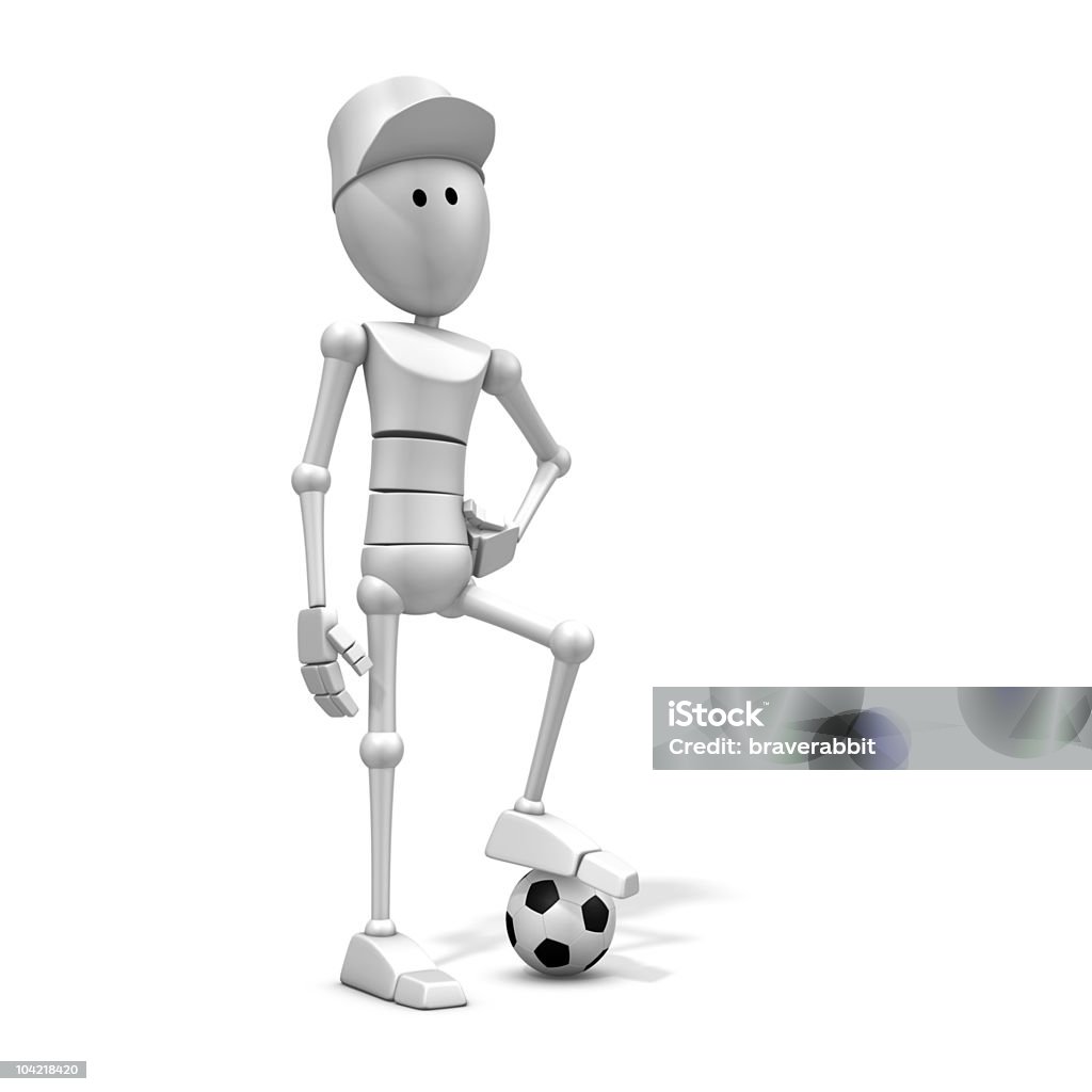 Jogador de futebol - Foto de stock de Adulto royalty-free