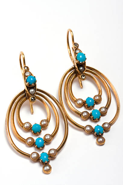 istock Earrings, antic jewelry 104218480
