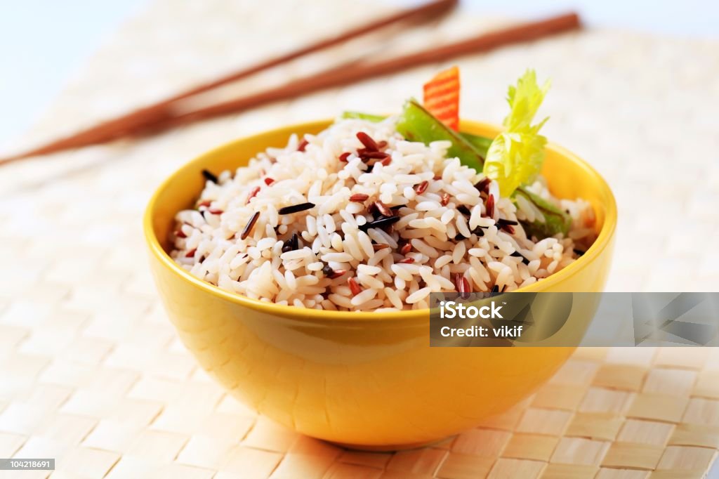 Mix de arroz - Foto de stock de Arroz Selvagem royalty-free