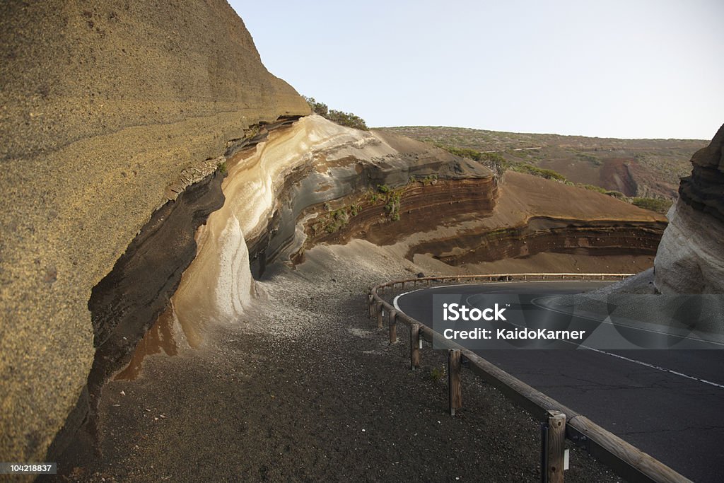 La tartan, un affleurement de roche volcanique - Photo de Basalte libre de droits