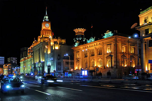 istock China Shanghai Bund night view 104219295