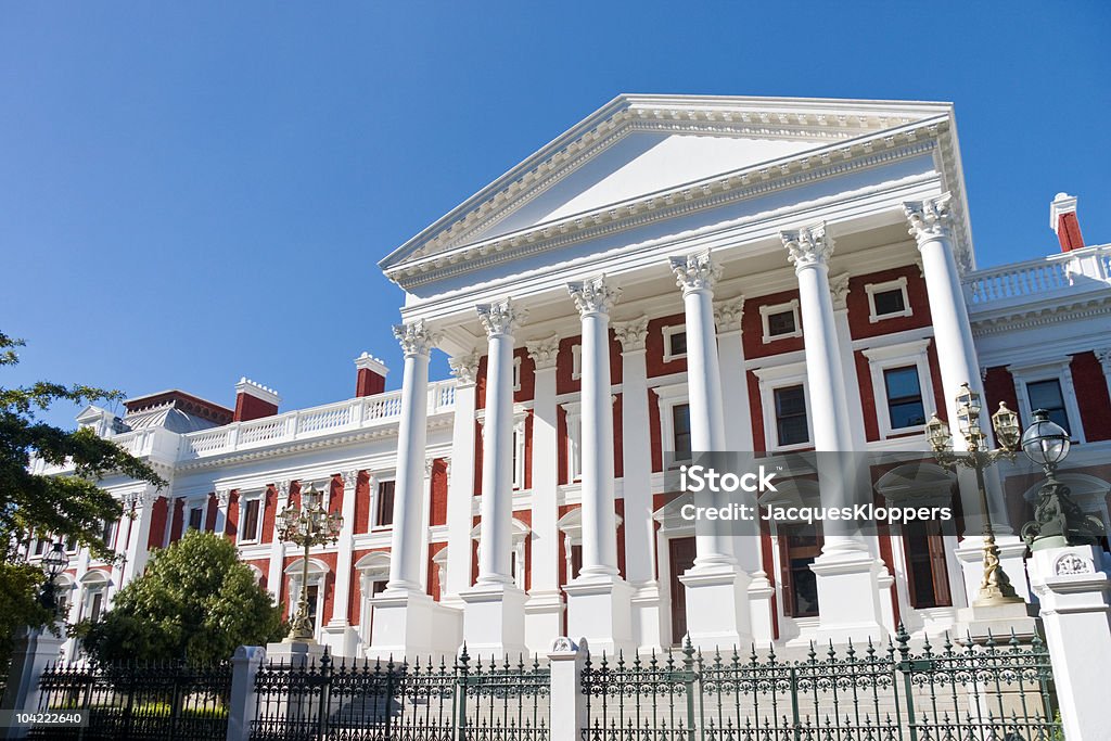 South African Parlament Gebäude in Cape Town - Lizenzfrei Republik Südafrika Stock-Foto