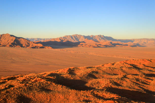 istock Aerial View Namibia Desert Landscape 1042229322