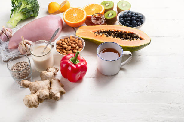 istock Health  food to boost immune system. 1042232144