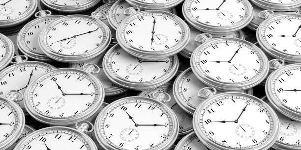 istock Pocket watches background. 3d illustration 1042233054