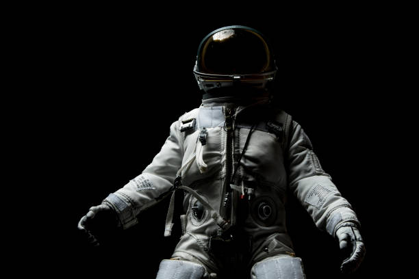 astronaut wonder astronaut with black background space helmet stock pictures, royalty-free photos & images