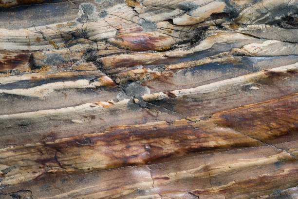 istock Layers of rock wall 1042249666