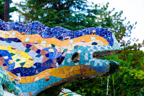 istock The Famous Park Guell 1042253460