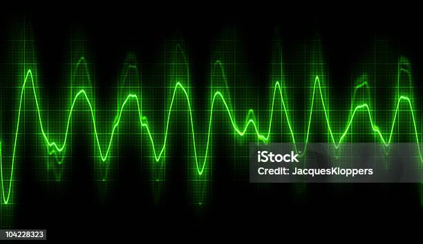 Hear The Light Stock Photo - Download Image Now - Frequency, Electromagnetic, Wave Pattern