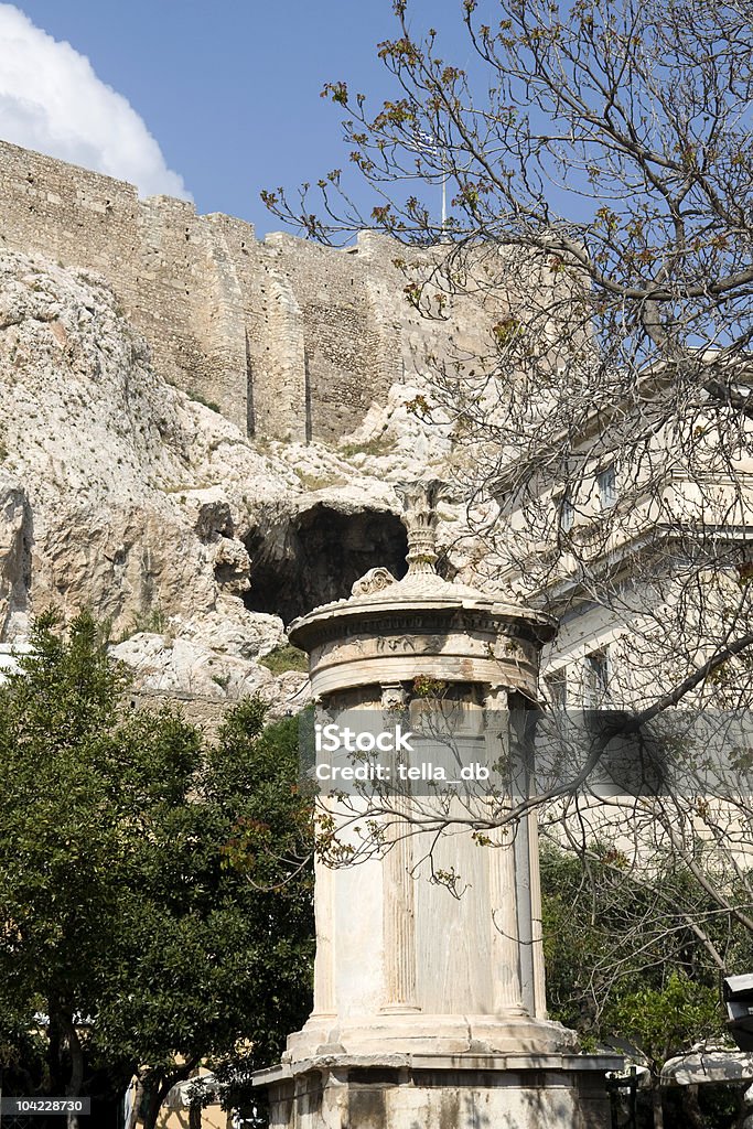 Athènes-le Monument de Lysicrates Choragic - Photo de Antique libre de droits