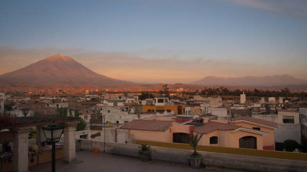 istock Volcano Mist of Arequipa, Peru 1042289570