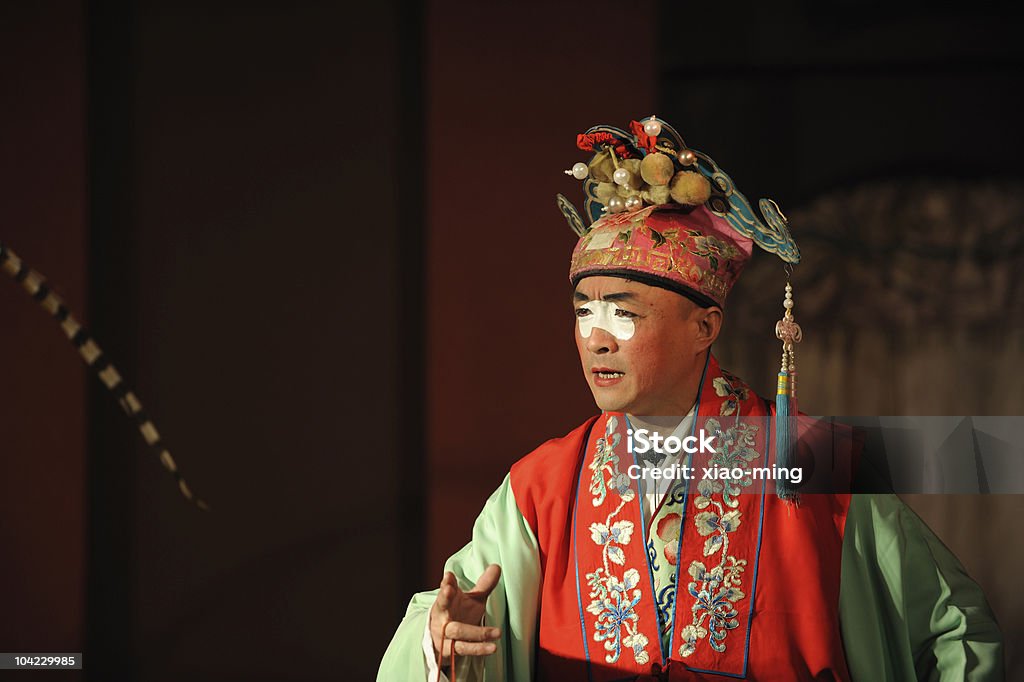 china opera palhaço - Foto de stock de Atuar royalty-free