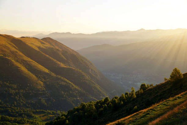 istock Pyrenees mountain at sunrise. France. 1042302270
