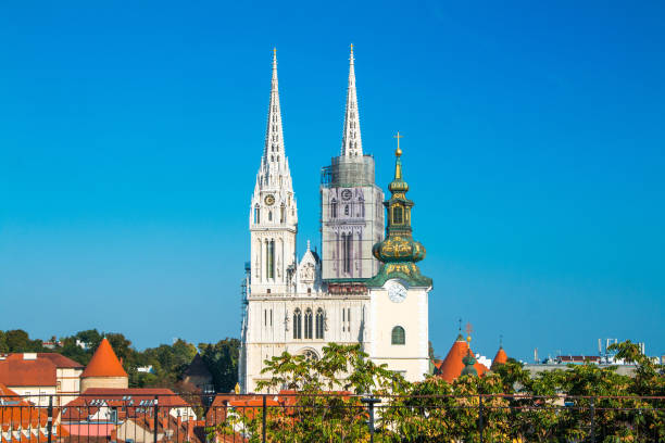 istock Cathedral in Zagreb, Croatia 1042305126