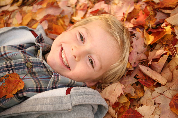 istock Laughing in the Leaves 104231331