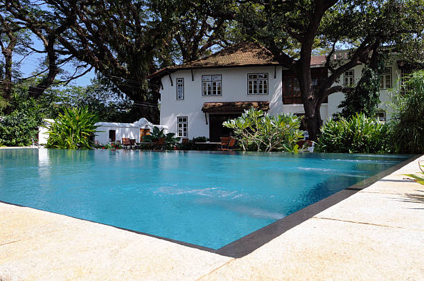 istock Swimming pool in India 104232101