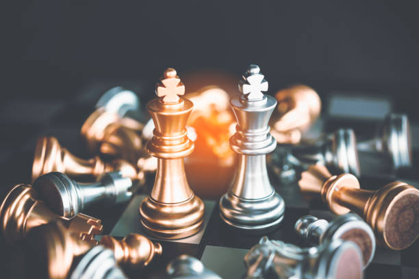 istock Chess board - A competitive business idea to succeed. 1042322536