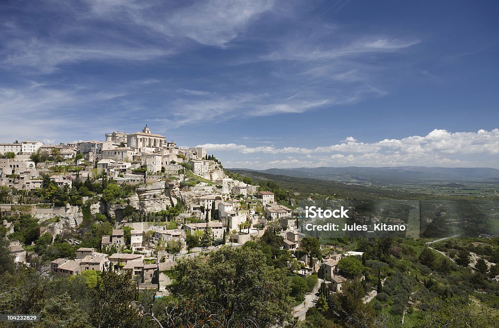 Gordes, Provence, Francia - Foto de stock de Acantilado libre de derechos