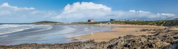 istock Fleeting Clouds, Fistral Beach, Newquay 1042328384