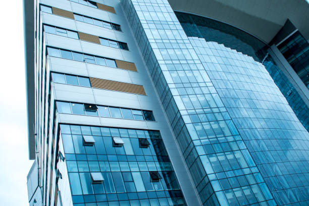 istock Urban background, wall of modern building 1042328928