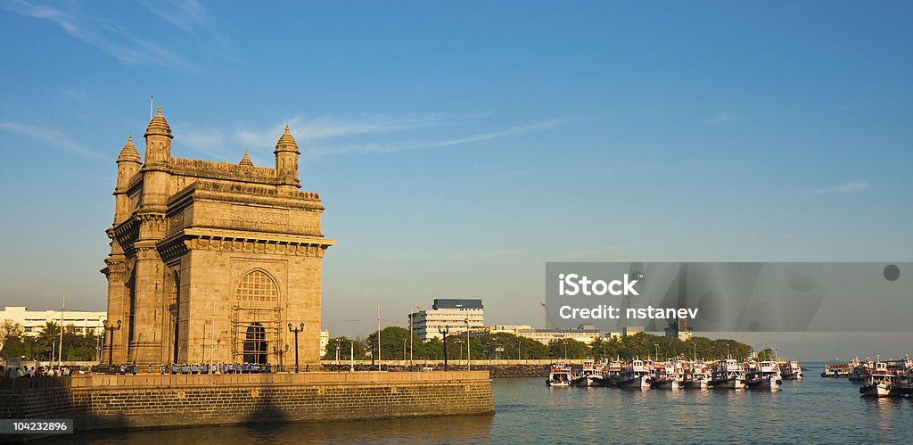 Puerta de la India, VISTA PANORÁMICA - Foto de stock de Bombay libre de derechos