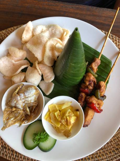 istock indonesian fried rice - rice dish 1042333182