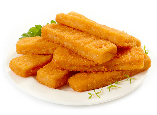 fish fingers  fish stick stock pictures, royalty-free photos & images