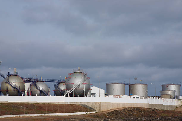 Desalination Plant stock photo