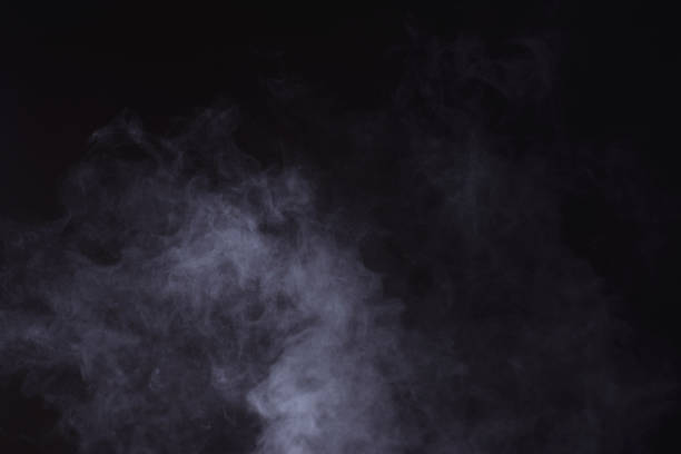 연료증기 - smoke black abstract white 뉴스 사진 이미지