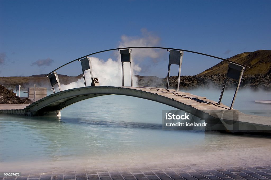 Laguna Blu 2 - Foto stock royalty-free di Ponte ad arco