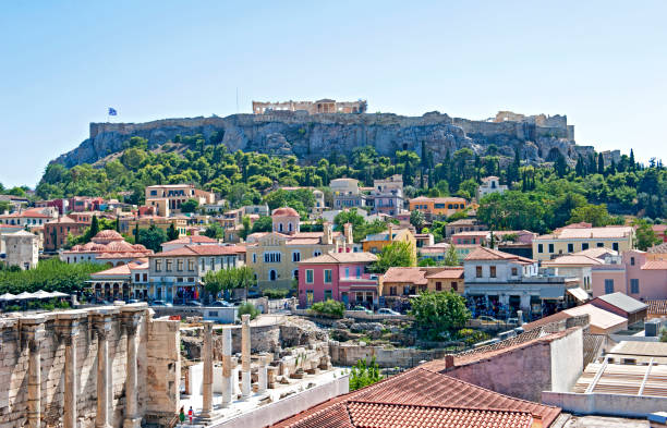 istock Acropolis and Athens city, Greece. 1042379744