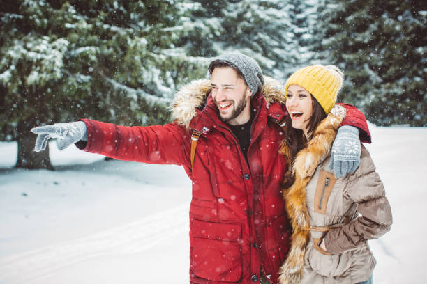 istock Snowballing with friends 1042380786