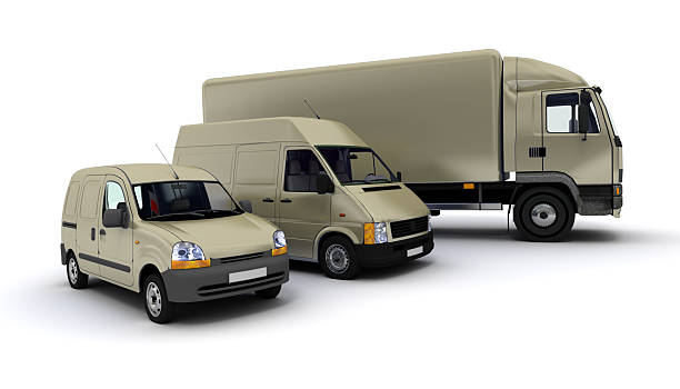 istock Transportation fleet in beige 104238425