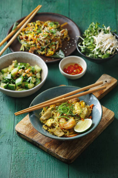 istock Bowls with Japanese food 1042391812