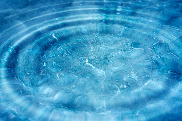 Cтоковое фото Синий абстрактный круги