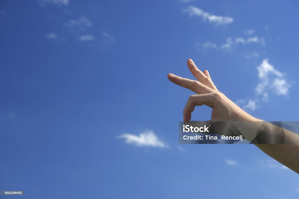 OK gesto de mano - Foto de stock de Acuerdo libre de derechos