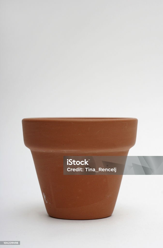 Clay Pot - Foto de stock de Acima royalty-free